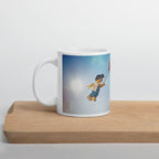 Fly high across the sky